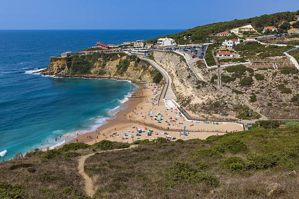 istock Panoramic view of Magoito Beach, Portugal, 2240272334