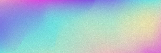 istock Noise Gradient Background. Abstract Grainy Bg In Pink, Purple And Blue Colors. Iridescent Hologram. Pearlescent Holographic Texture With Rainbow Foil. Fluorescent Light On Soft Paper Blend 2240289216