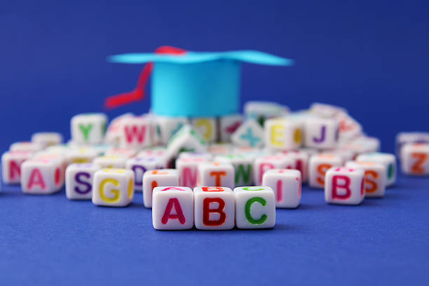 toys for reading, letters in plastic