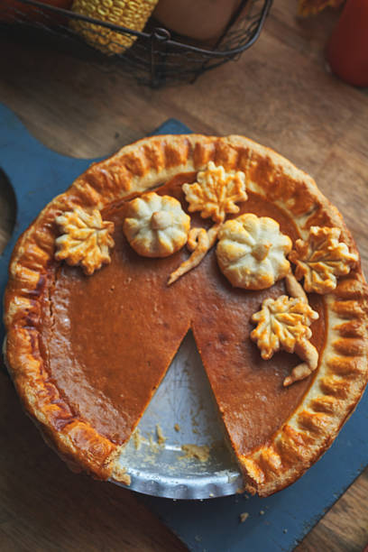 Fresh Baked Pumpkin Pie for the Holidays