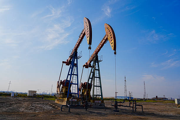 istock Oil pump in the outdoor work 2240340739