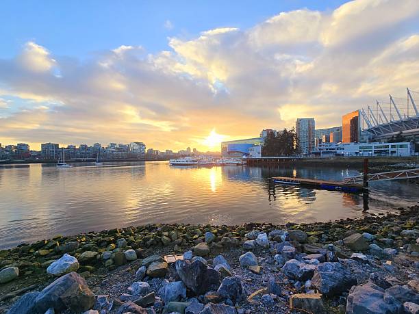 istock Sunset views seen from along the seawall pedestrian footpath beginning from Vancouver's Science World through to Burrard Bridge on January 21, 2025. 2240354832