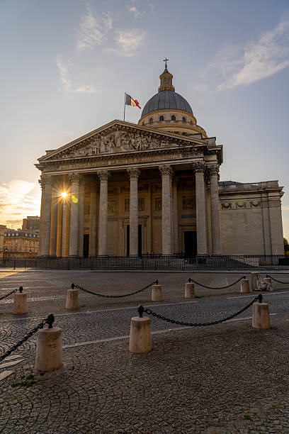 istock The Pantheon in Paris bathed in golden hour sunlight. 2240361366