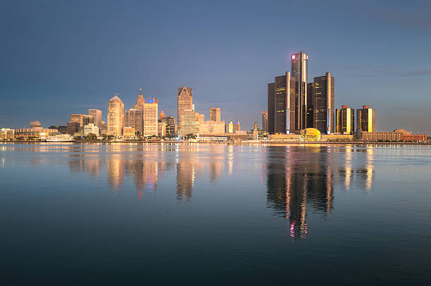 istock Detroit, Michigan - Skyline at Dawn 2240367247