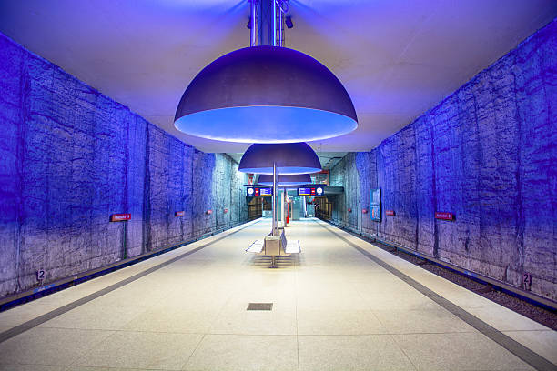 Westfriedhof is an metro station in Munich on the U1 line of the Munich U-Bahn system