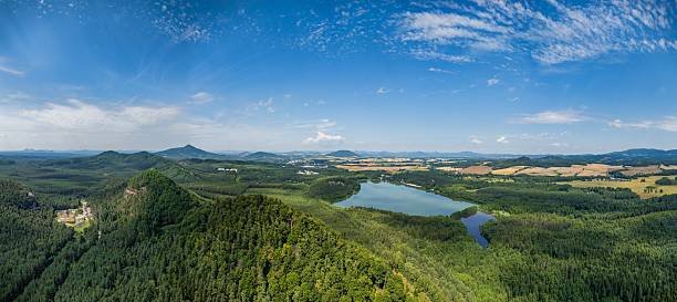 istock Mount Devin (with castle ruin) and Hamersky rybnik 2240388893