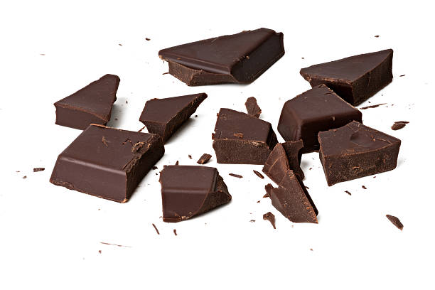 istock Photo of chocolate bar taken with a high-resolution camera using the focus-stacking technique on a white background. 2240395161