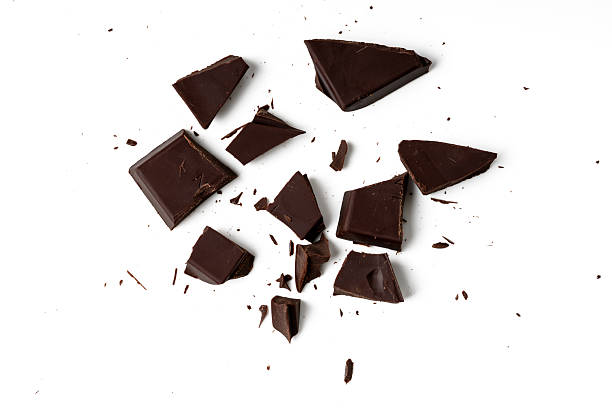 istock Photo of chocolate bar taken with a high-resolution camera using the focus-stacking technique on a white background. 2240395233