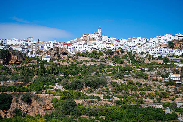 istock Panoramic view on picturesque typical Spanish village 2240395239