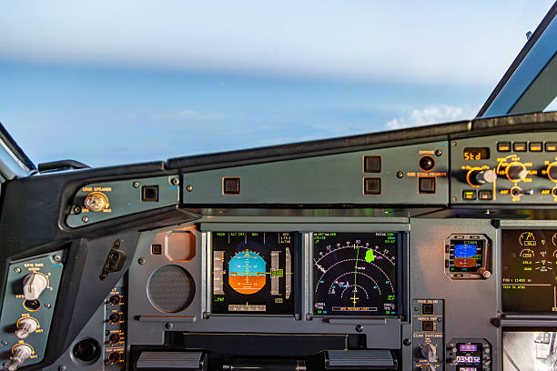 Boeing 737 MAX engine start switch close-up