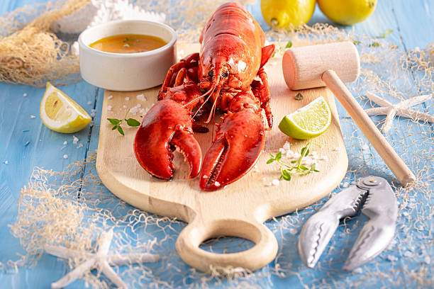 istock Steamed red lobster as a low-calorie meal. 2240406746