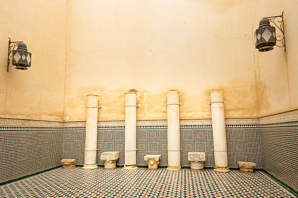 istock Columns and Mosaic Floor Interior 2240415259