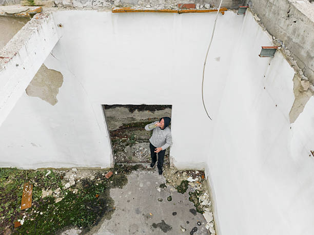 istock Drunk homeless man 2240429156