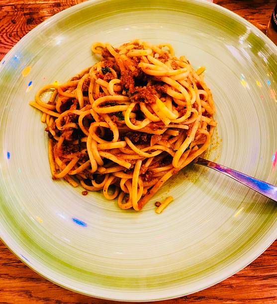 istock A plate of cooked Spaghetti 2240438788