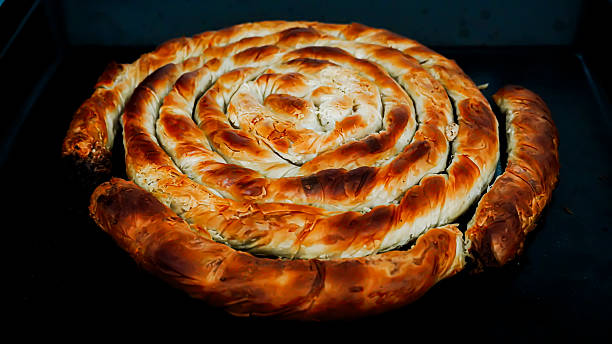 Traditional Turkish Type Pastry In Oven