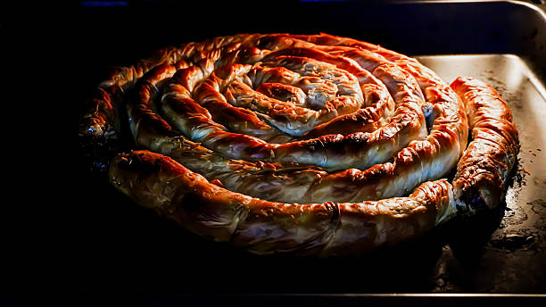 Traditional Turkish Type Pastry In Oven