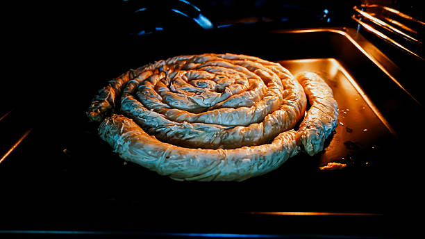 istock Traditional Turkish Type Pastry In Oven 2240440676