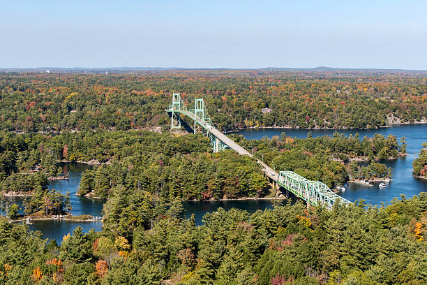 istock View of Islands and Bridge from Thousand Islands Tower 2240470076
