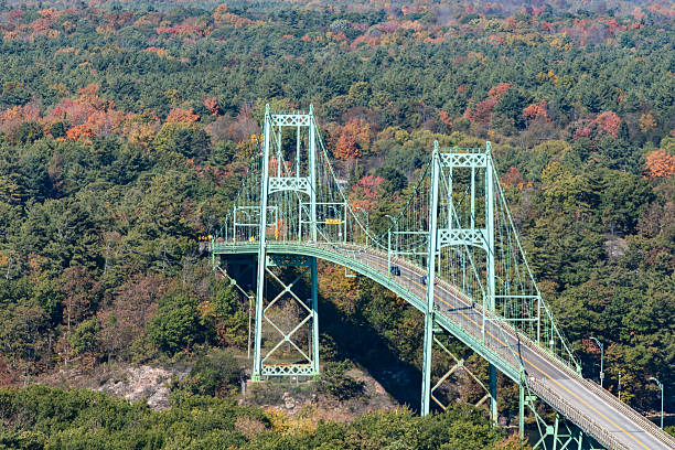 istock View of a Bridge from Thousand Islands Tower 2240470089