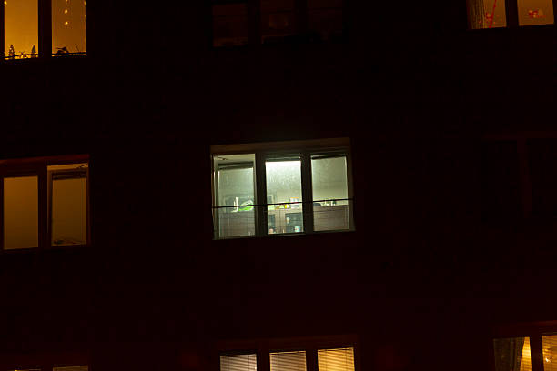 istock The Lit Window of a Building at Night Even Creates a Warm Atmosphere 2240473085