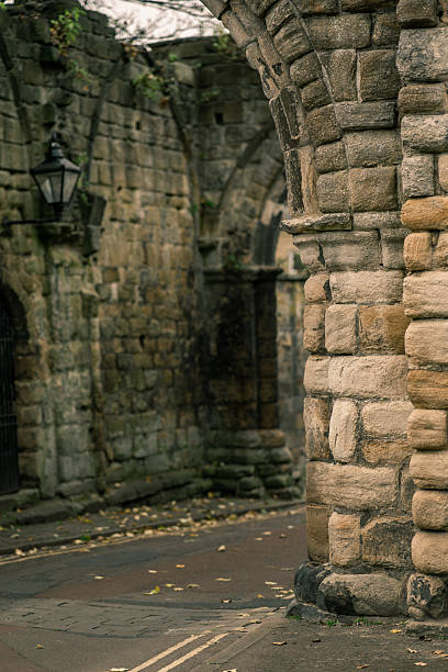 istock Old town in Autumn, warm light and historic atmosphere 2240474591