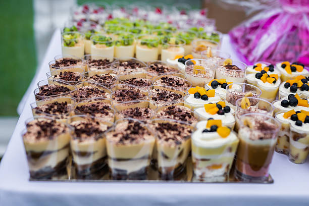 istock Assorted dessert, sweets and cakes close up 2240487495