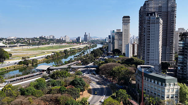 istock Iconic Freeway In Downtown Sao Paulo Brazil. 2240490330