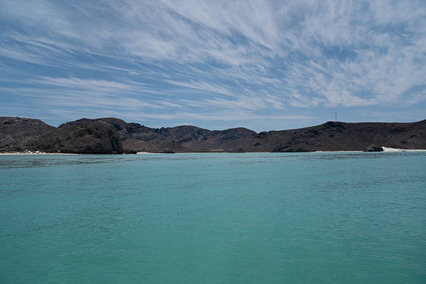 Isla Espiritu Santo shoreline in Baja California Sur