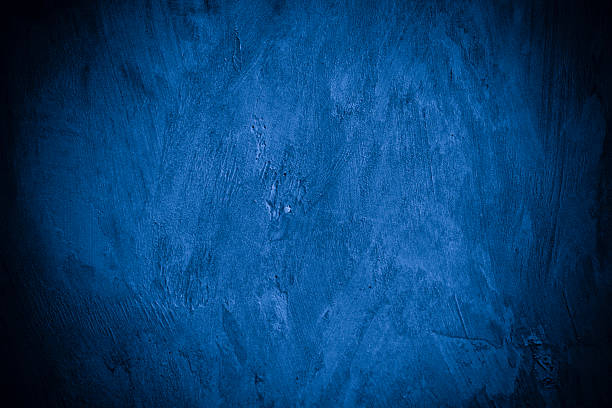 istock Old wall pattern texture cement blue dark abstract  blue color design are light with black gradient background. 2240515018
