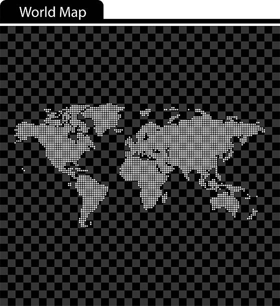 World map vector of the World map map of canada clear background stock illustrations