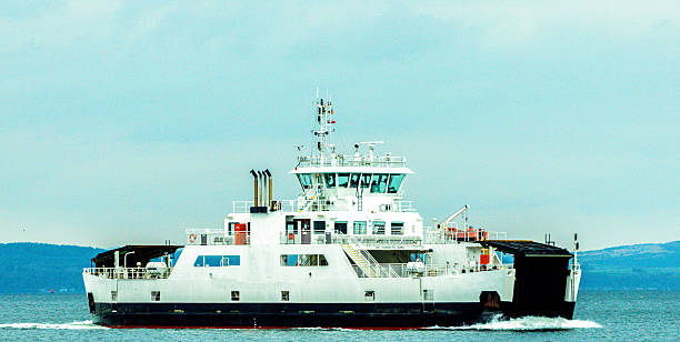 istock A Ferry That Transits Between Largs And Millport Docked To Drop Off And Pick Up It's Passengers And Vehicles 2240538835