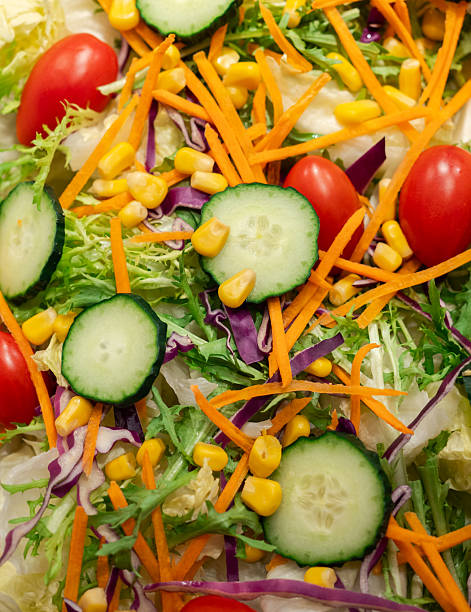 Vegetable Salad Background