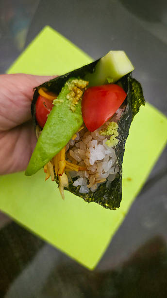 Sushi seaweed wrap homemade