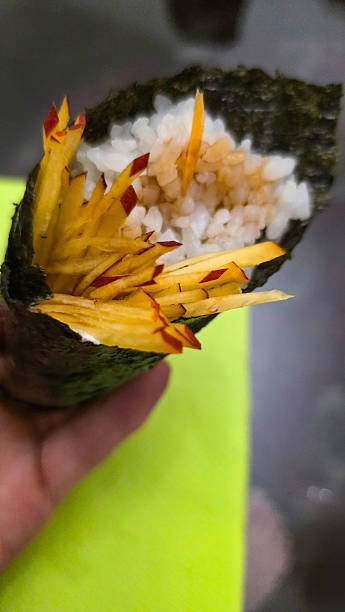 Sushi seaweed wrap homemade