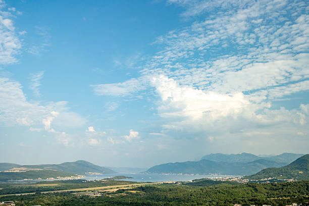 Kotor Bay at Kotor Municipality, Montenegro