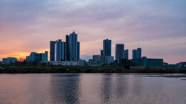 istock Skyline with the last light of the day 2240561260