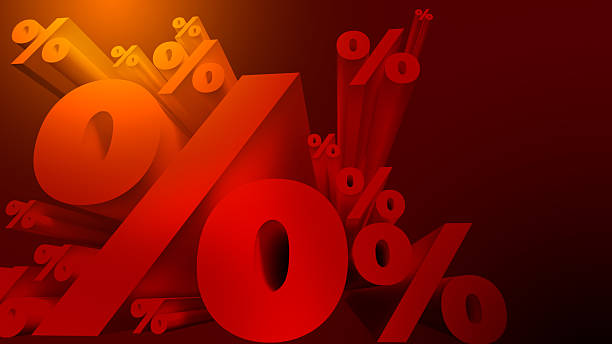 istock Percent Symbols 3D Discount Concept 2240567198