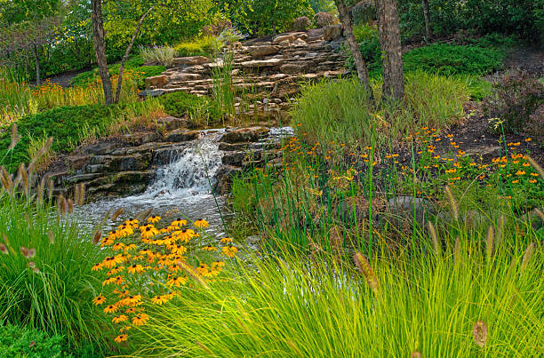 istock Waterfall on a small stream-Hamilton County, Indiana 2240569120