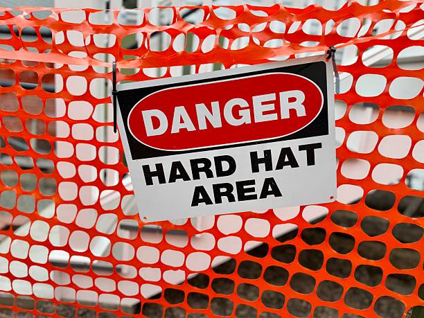 Danger Hard Hat Area Sign