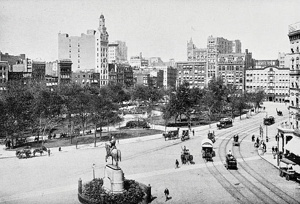 istock New York City, Manhattan, Union square, looking northwest from Corner Fourth Avenue and 14th street 2240578550