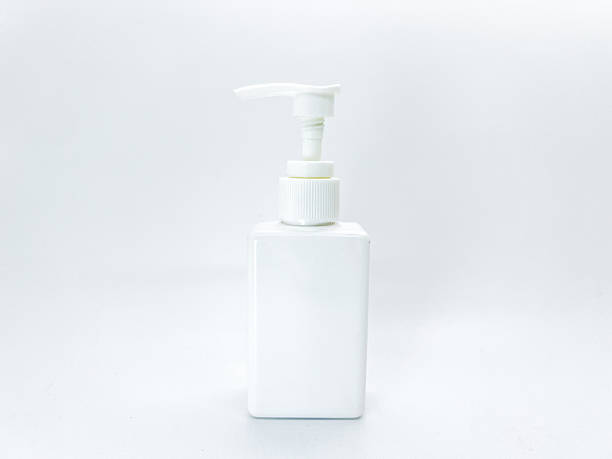 istock White Pump Bottle For Lotion Or Sanitizer On Clean Minimal Studio Background 2240579670