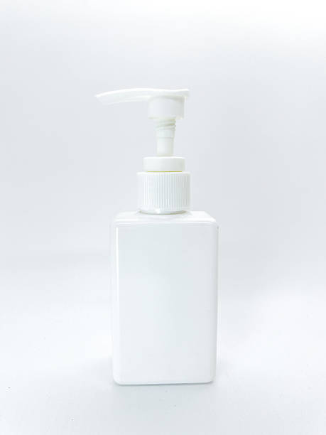 istock White Pump Bottle For Lotion Or Sanitizer On Clean Minimal Studio Background 2240579678
