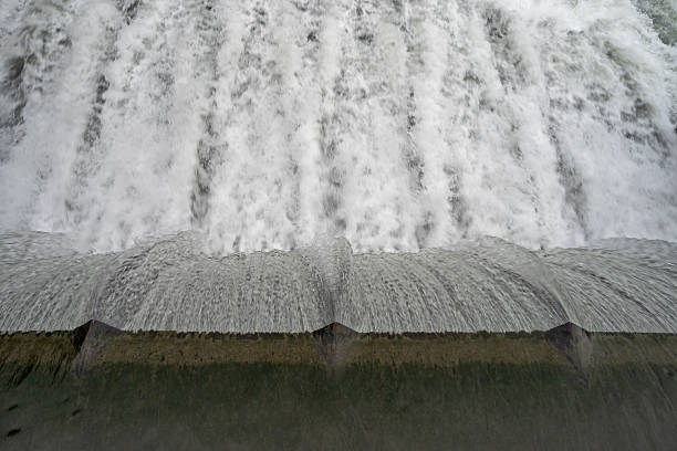 Saint Anthony Falls, located at the northeastern edge of downtown Minneapolis, Minnesota, is the only natural major waterfall on the Mississippi River.\n\nTaken in Minneapolis, Minnesota, USA