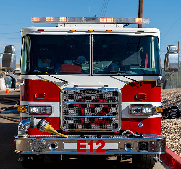 Photography with 110 film Blurry fire truck