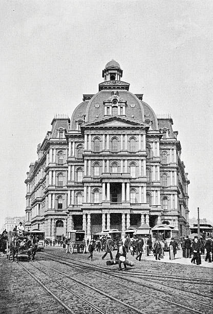 istock New York City, Manhattan, Post office, Broadway, Parkrow and Mail Street 2240588639