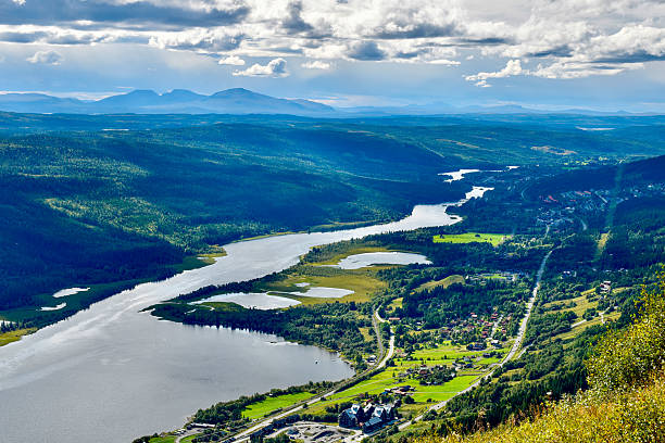 istock Aresjon high top view from Areskutan mountain, Totthummeln 2240602257