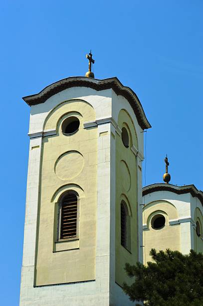 istock bell towers on the old Orthodox church 2240606833