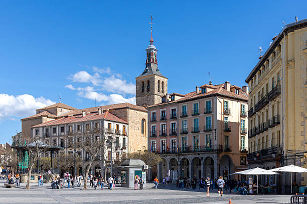 istock Segovia Life: Plaza Mayor and Historic Streets 2240607442