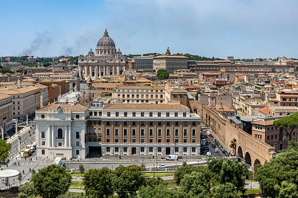 istock View of Rome and Vatican City 2240609425
