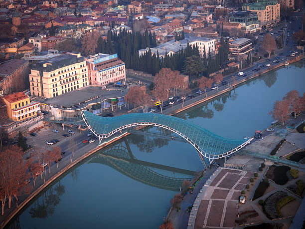 istock Peace Bridge over the Kura River 2240611884